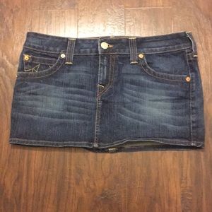 True Religion Skirt Size 32